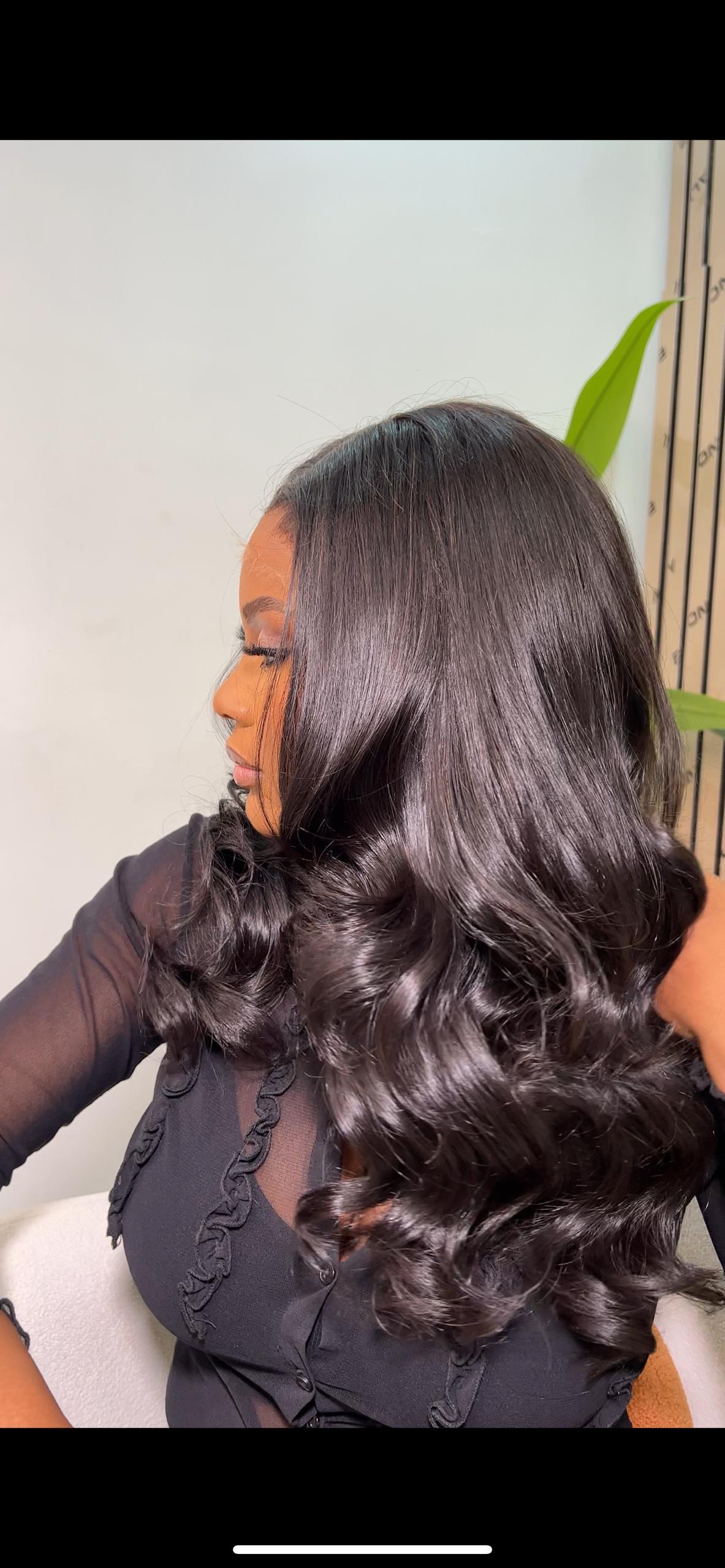 24” Raw Bounce 5x5 Wig – 350g
