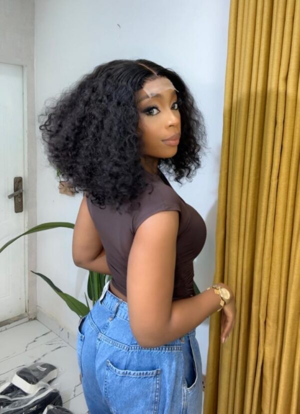 Russian Curly Wig 4x4