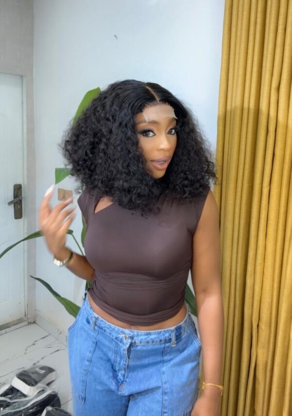 Russian Curly Wig 4x4