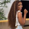 30″ Queen B Curls 5×5 Wig – 300g (Colored)