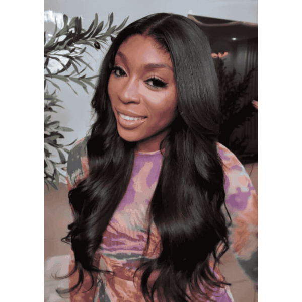 22” Donor Wavy Wig – 5x5 HD 300G