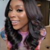 16” Donor Wavy Dark Highlights Wig – 5x5 HD 300G
