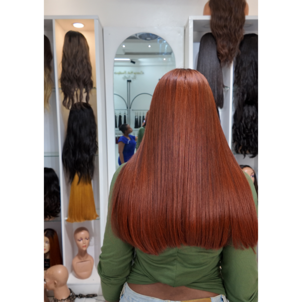 22” MS Brown Cherry 2x6 Wig – 300g