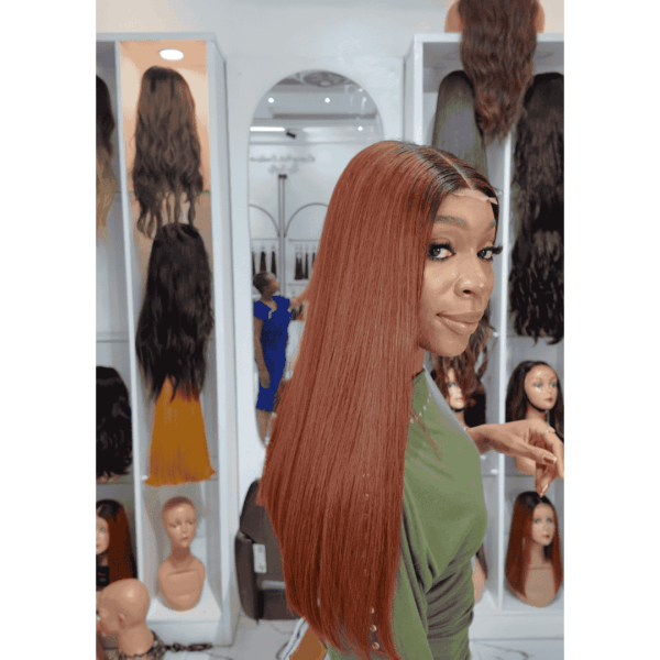 22” MS Brown Cherry 2x6 Wig – 300g