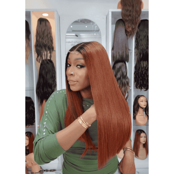 22” MS Brown Cherry 2x6 Wig – 300g
