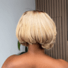 10" MS BLONDE 5*5 WIG-200g-LAYERED