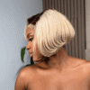 10" MS BLONDE 5*5 WIG-200g-LAYERED