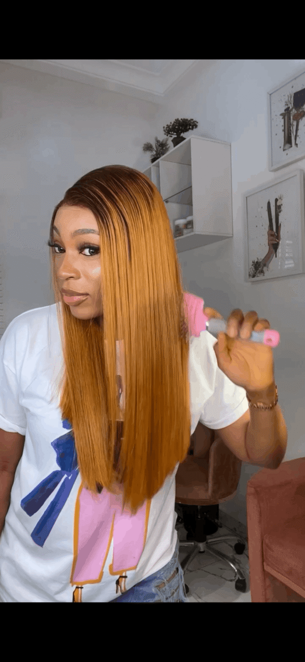 18 MS GOLD 5*5 WIG-250g