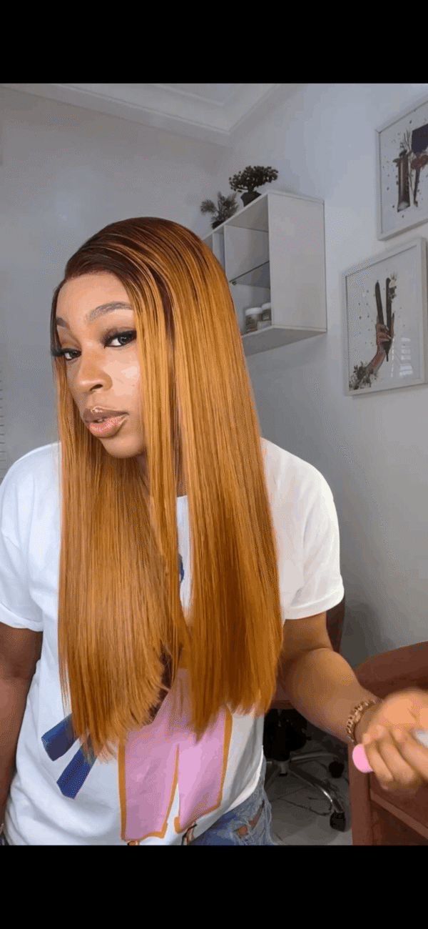 18 MS GOLD 5*5 WIG-250g