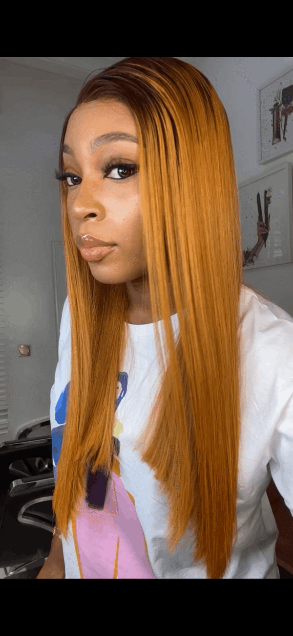 18 MS GOLD 5*5 WIG-250g