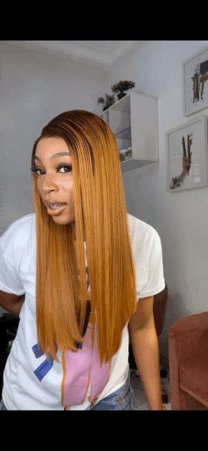 18 MS GOLD 5*5 WIG-250g