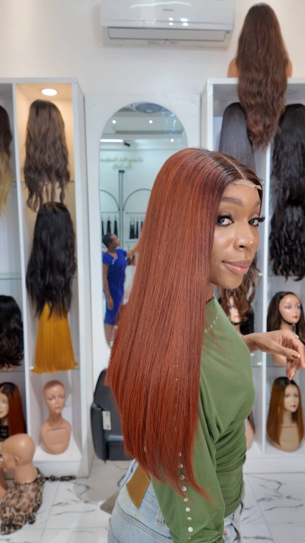 22" MS BROWNCHERRY 2*6 WIG-300g