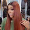 22" MS BROWNCHERRY 2*6 WIG-300g