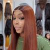 22" MS BROWNCHERRY 2*6 WIG-300g