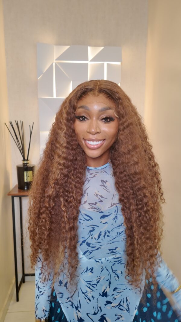 30 DEEP CURLY BROWNHIGHLIGHTS 5x5-300g