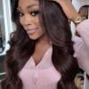 30 DONOR WAVY DARK BROWN 13X4 HD-400G