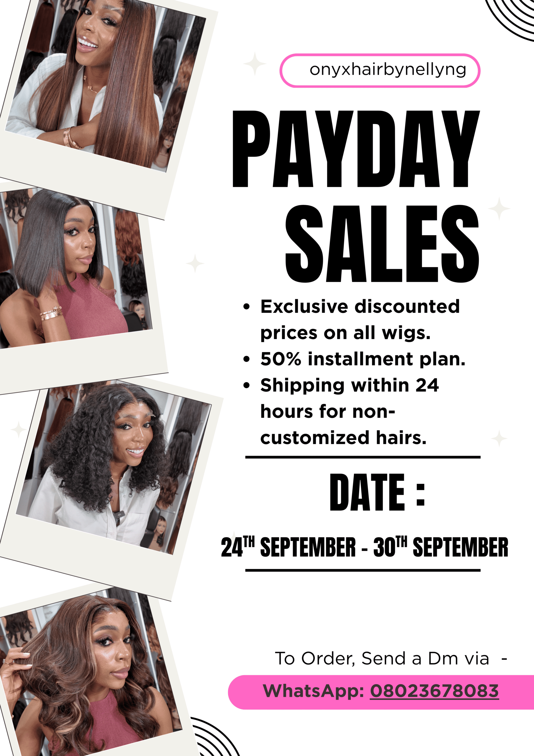 Payday Sales Flyer